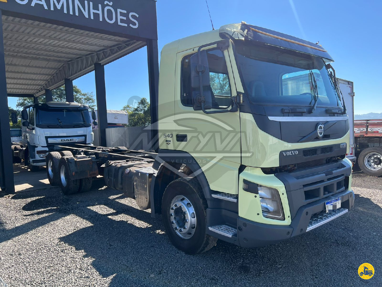 CAMINHAO VOLVO VOLVO FMX 540 Chassis Truck 6x4 Natyva Caminhões ORLEANS SANTA CATARINA SC